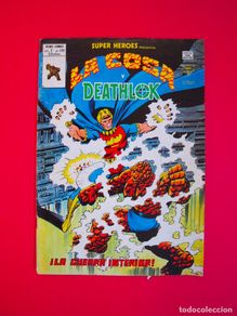 Comics: SUPER HEROES PRESENTA: LA COSA Y DEATHLOK - VOL. VOLUMEN V.2 Nº 120 - VERTICE 1979